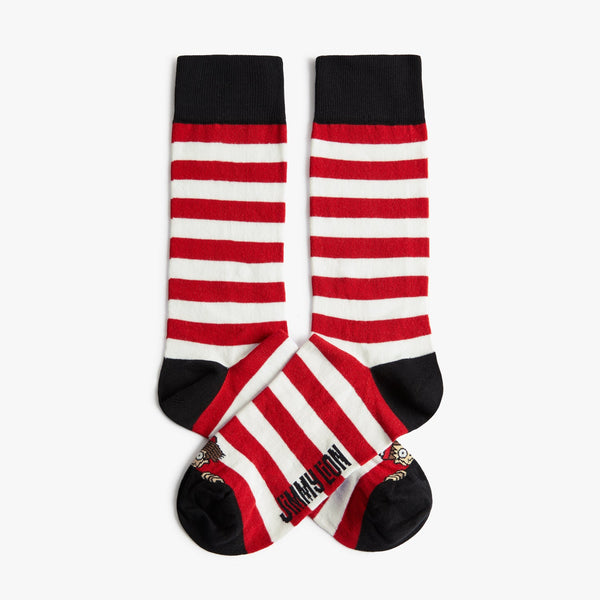 Charlie Peek-A-Boo Socks - Stripes