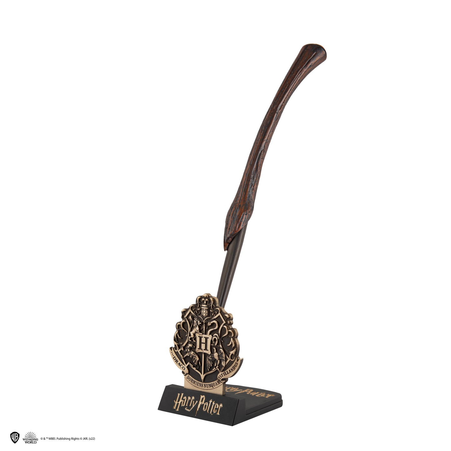 Stylo baguette avec socle & marque-page lenticulaire Bellatrix Lestrange