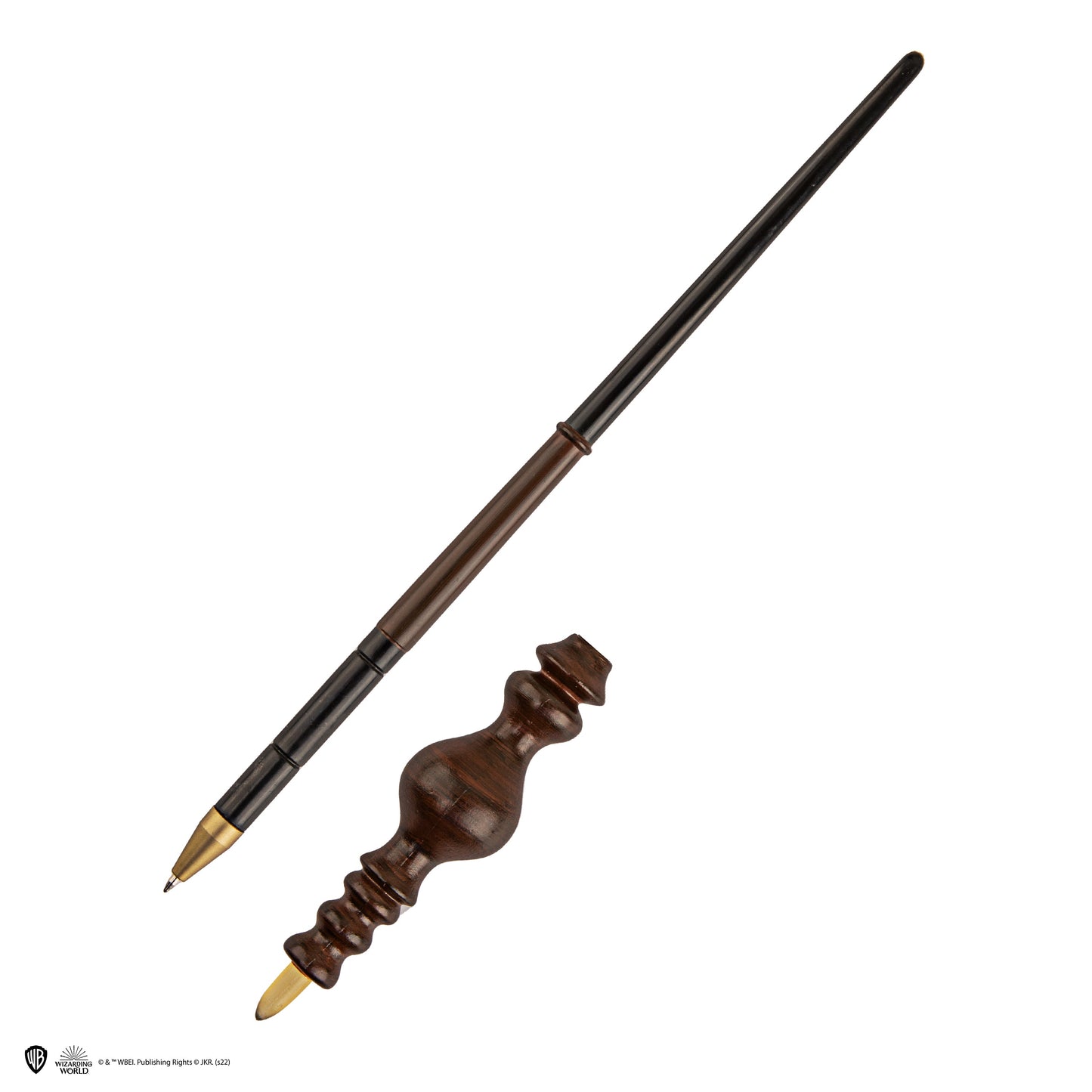 Wand pen with stand & Minerva McGonagall lenticular bookmark
