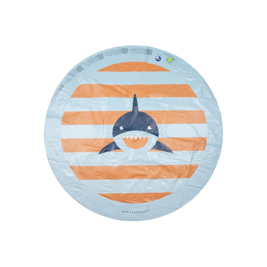 Inflatable Water Sprayer - Multicolor - Tropical Shark - Ø 150 cm