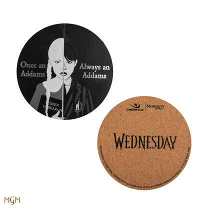 Set of 4 Wednesday Coasters