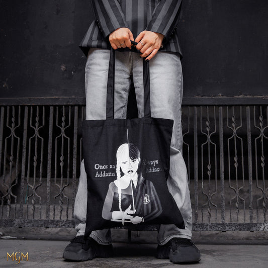 Wednesday Addams Tote Bag