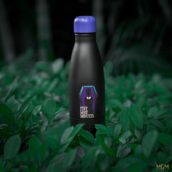Wednesday Water Bottle in her Coffin