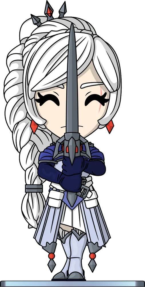 Figurine Weiss Schnee