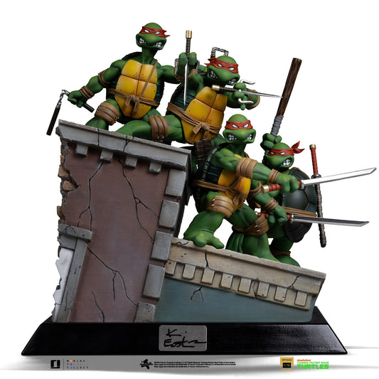 Pre-Order - TMNT 1st Cover Set Statue (Signed Version) - Teenage Mutant Ninja Turtles - Art Scale 1/10 - Iron Studios