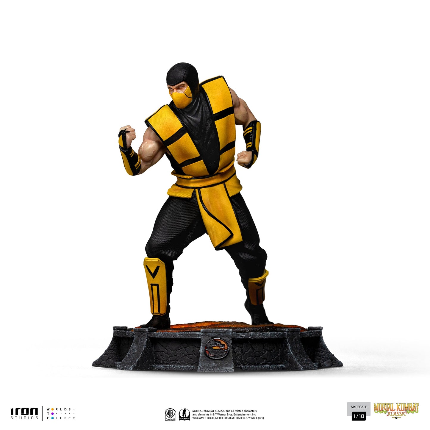 Scorpion Statue (Variant) - Mortal Kombat - Art Scale 1/10 - Iron Studios