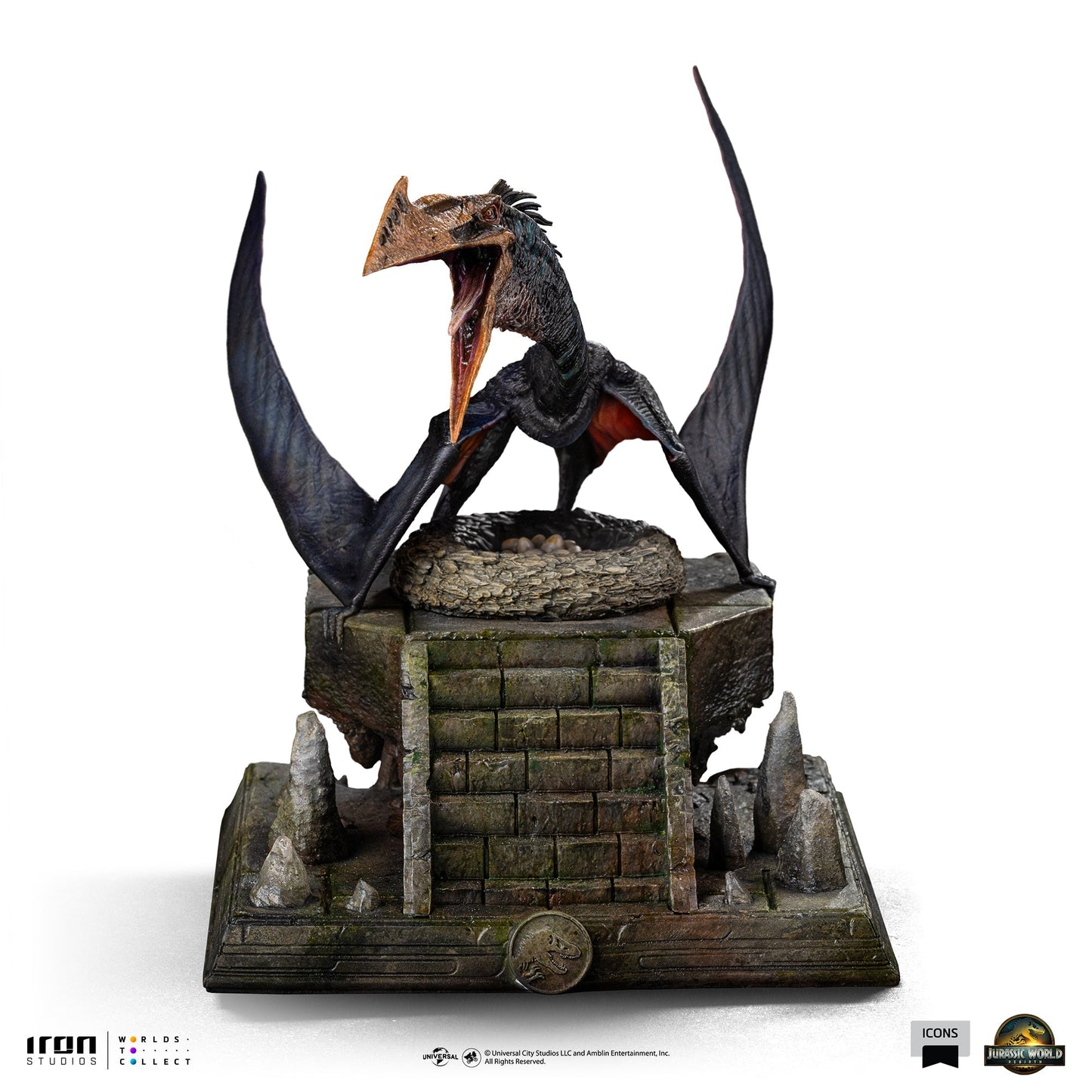 Pre-Order - Quetzalcoatlus Statue - Jurassic World: Rebirth - Icons - Iron Studios