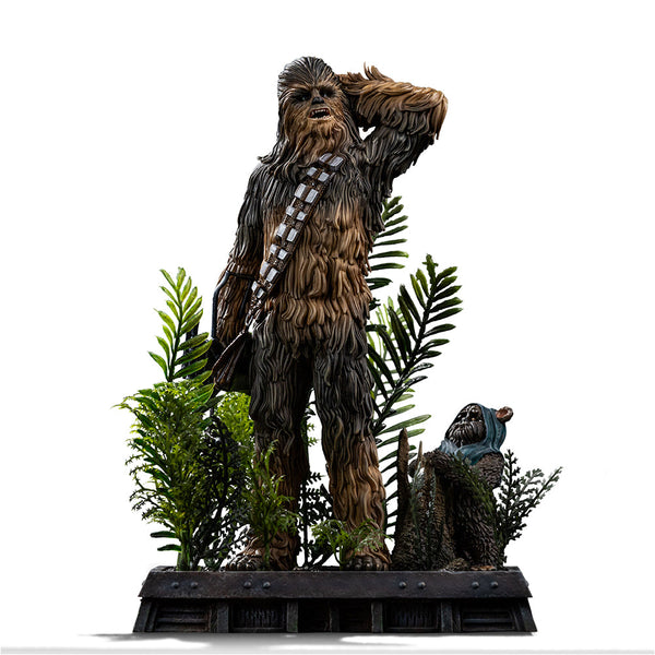 Pre-Order - Chewbacca and Tokkat Statue - Star Wars - Art Scale 1/10 - Iron Studios