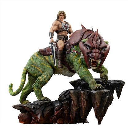 Pre-Order - He-Man and Battle Cat Statue - Masters of the Universe Movie - Deluxe Art Scale 1/10 - Iron Studios