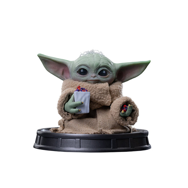 Grogu Popcorn Time Statue - Mandalorian and Grogu Movie - Grogu Collection - The Mandalorian & Grogu