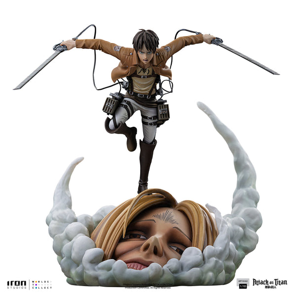 Eren Yeager Statue - Attack on Titan - Art Scale 1/10