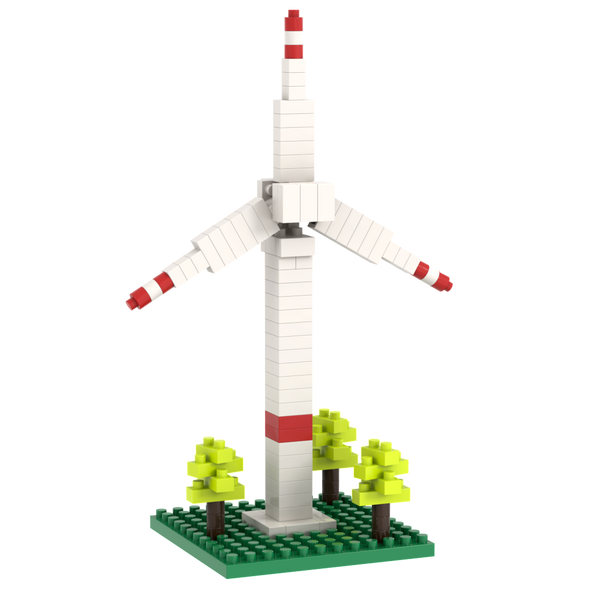 BRIXIES Postcard Windmill