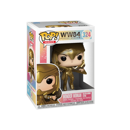 Pop! Wonder Woman Golden Armor Flying