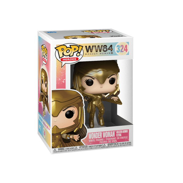 Funko Pop! Wonder Woman Golden Armor Flying