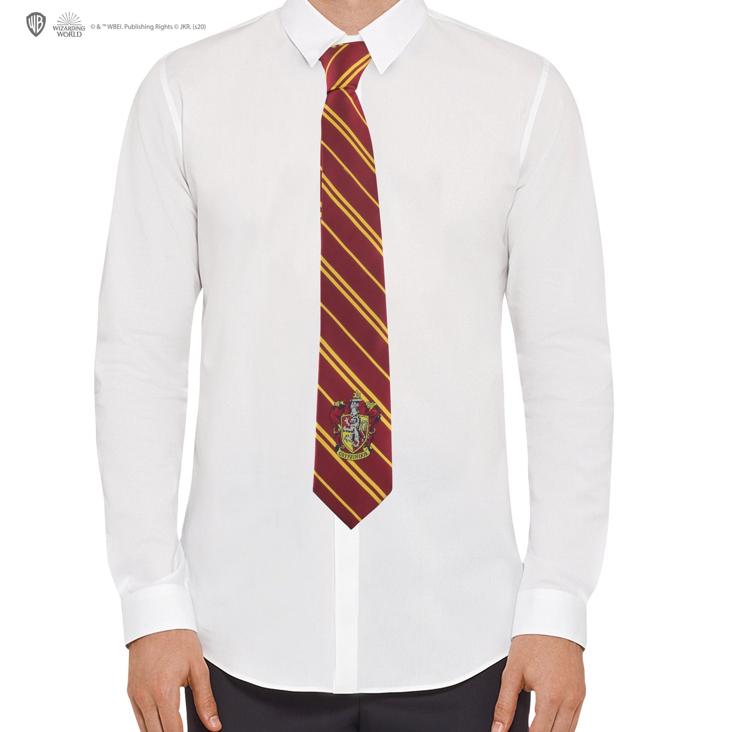 Gryffindor Woven Crest Tie Adults