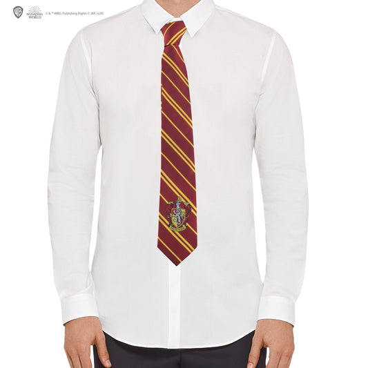 Gryffindor Woven Crest Tie Adults