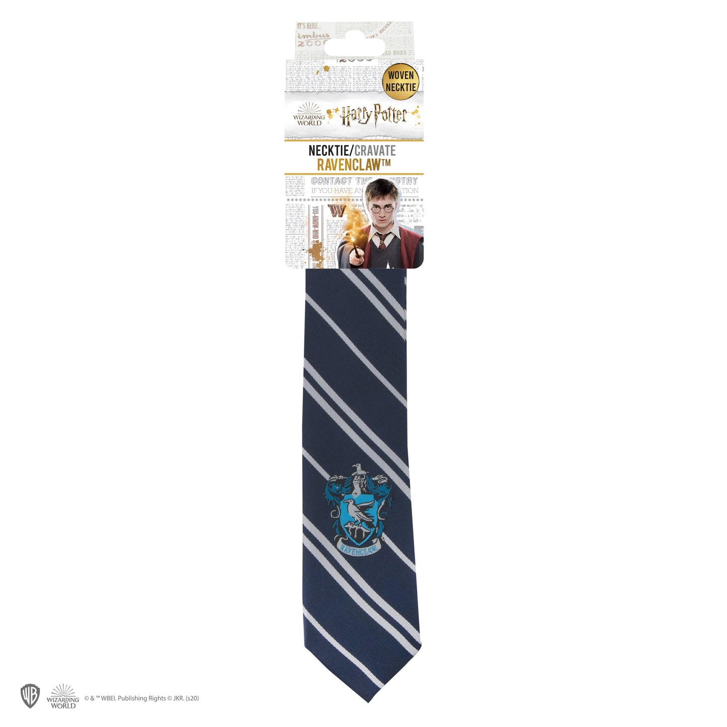 Slytherin Woven Crest Tie Adults