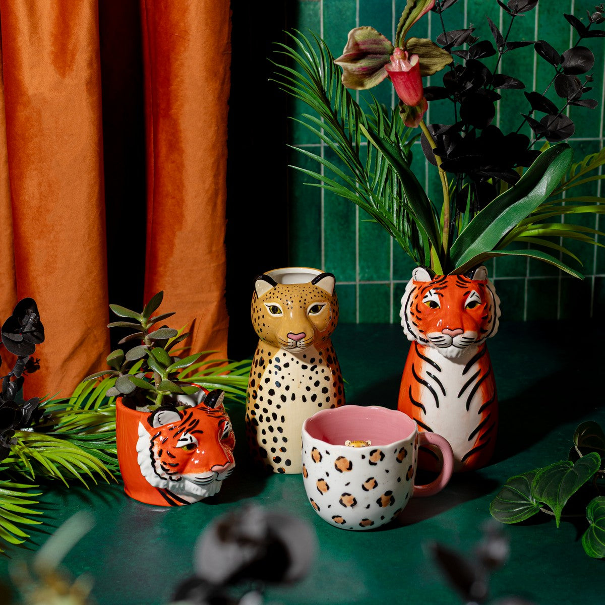 Tiger Vase