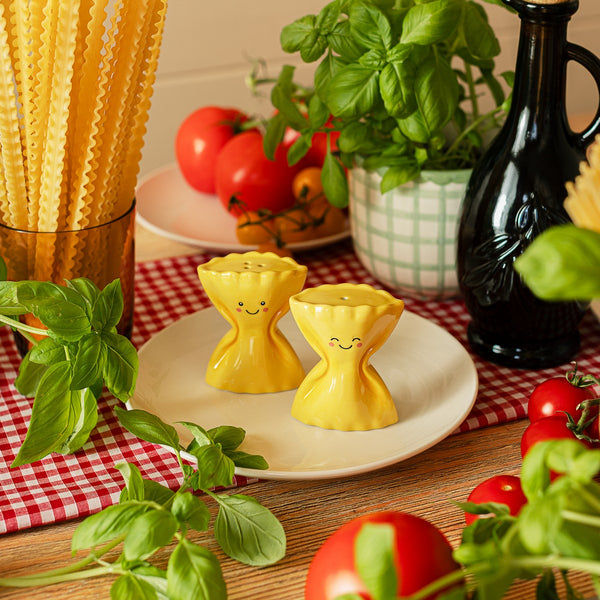 Salt and Pepper Farfalle Pasta