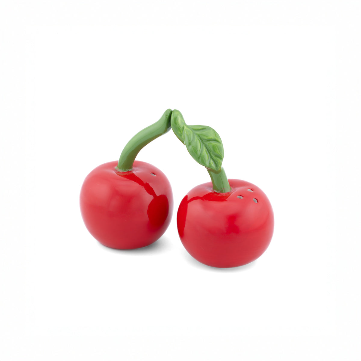 Salt and pepper, cherries