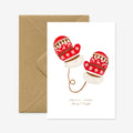 Xmas Gloves - Carte de Voeux