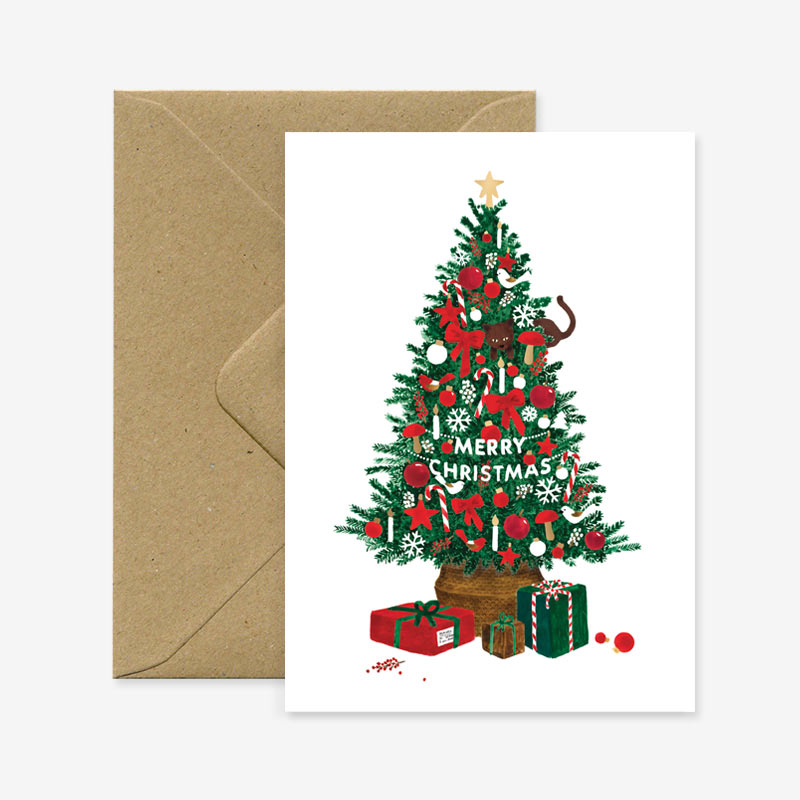 Christmas Tree - Greeting Card