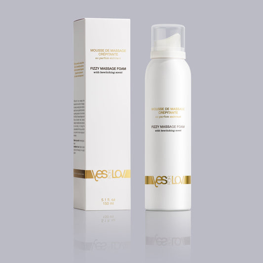 Crackling Massage Foam with an intoxicating scent