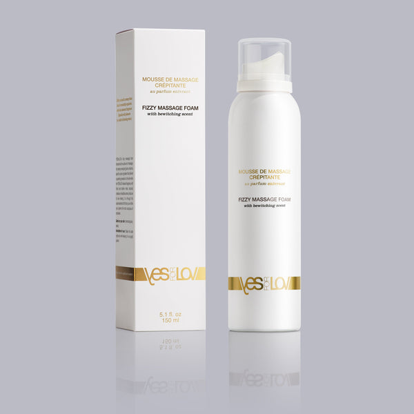 Crackling Massage Foam with an intoxicating scent