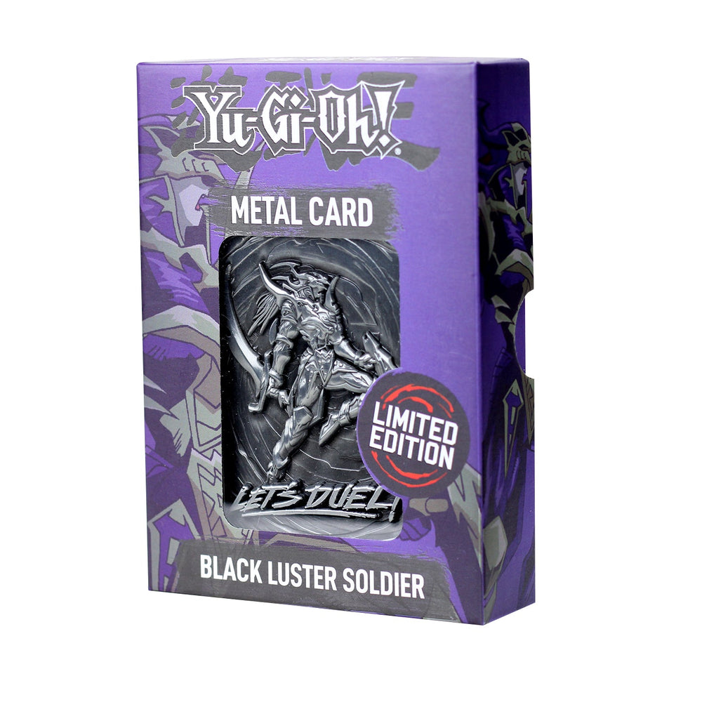 Carte métal collector Yu-Gi-Oh! - Black Luster Soldier