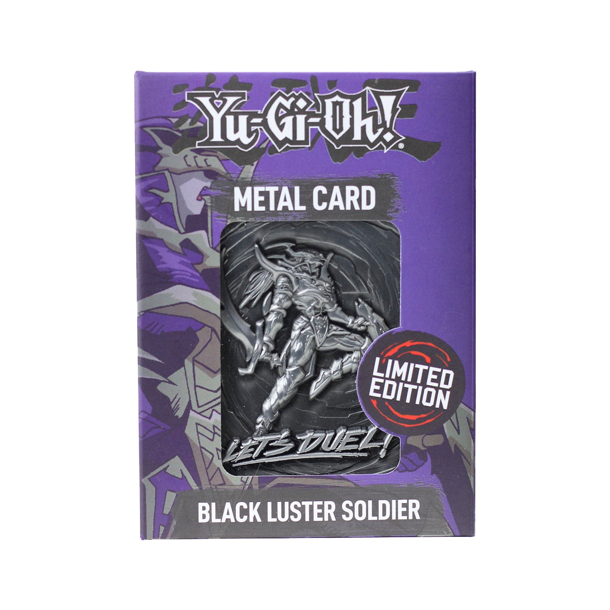 Carte métal collector Yu-Gi-Oh! - Black Luster Soldier