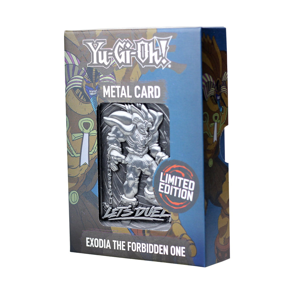Carte métal collector Yu-Gi-Oh! - Exodia the Forbidden One