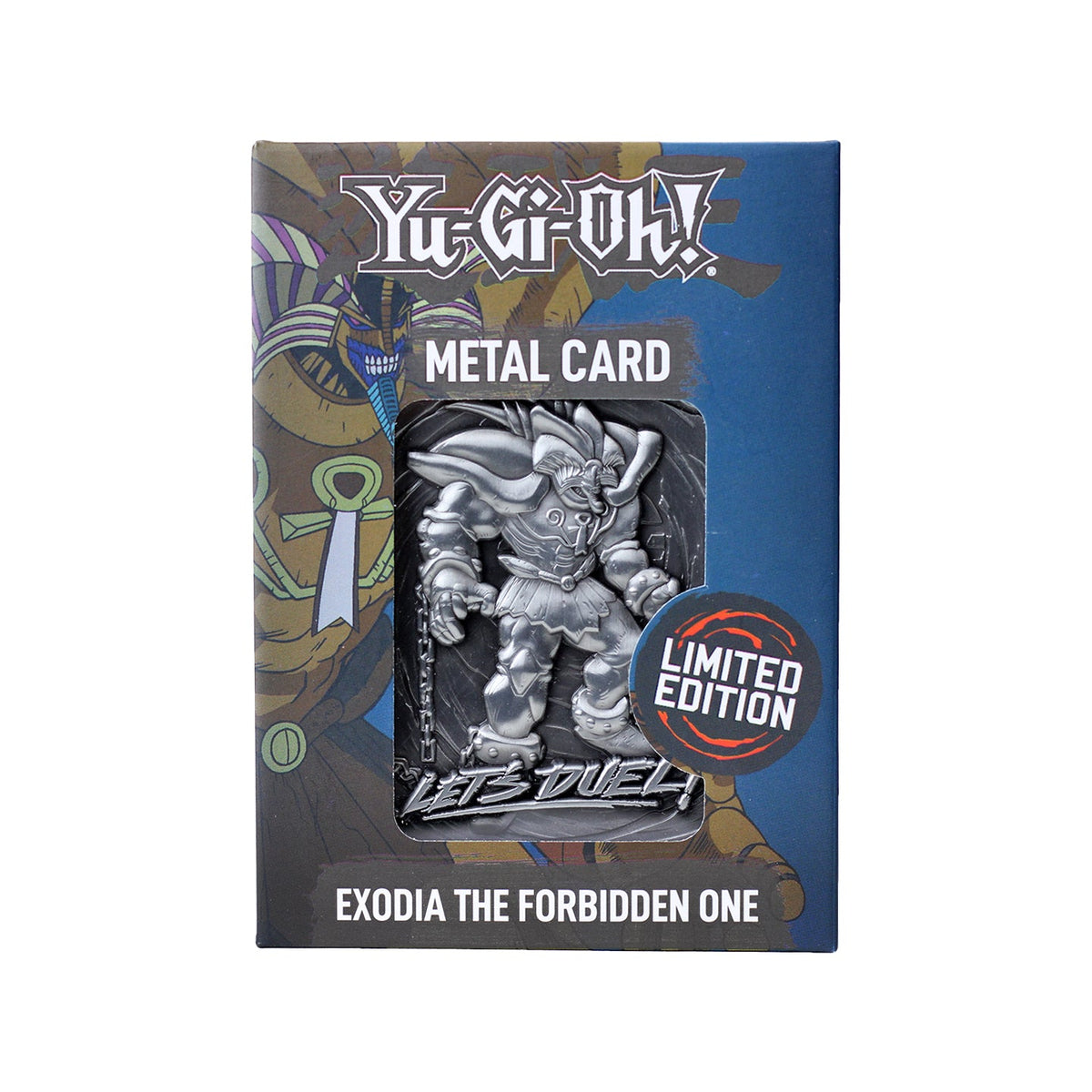 Carte métal collector Yu-Gi-Oh! - Exodia the Forbidden One