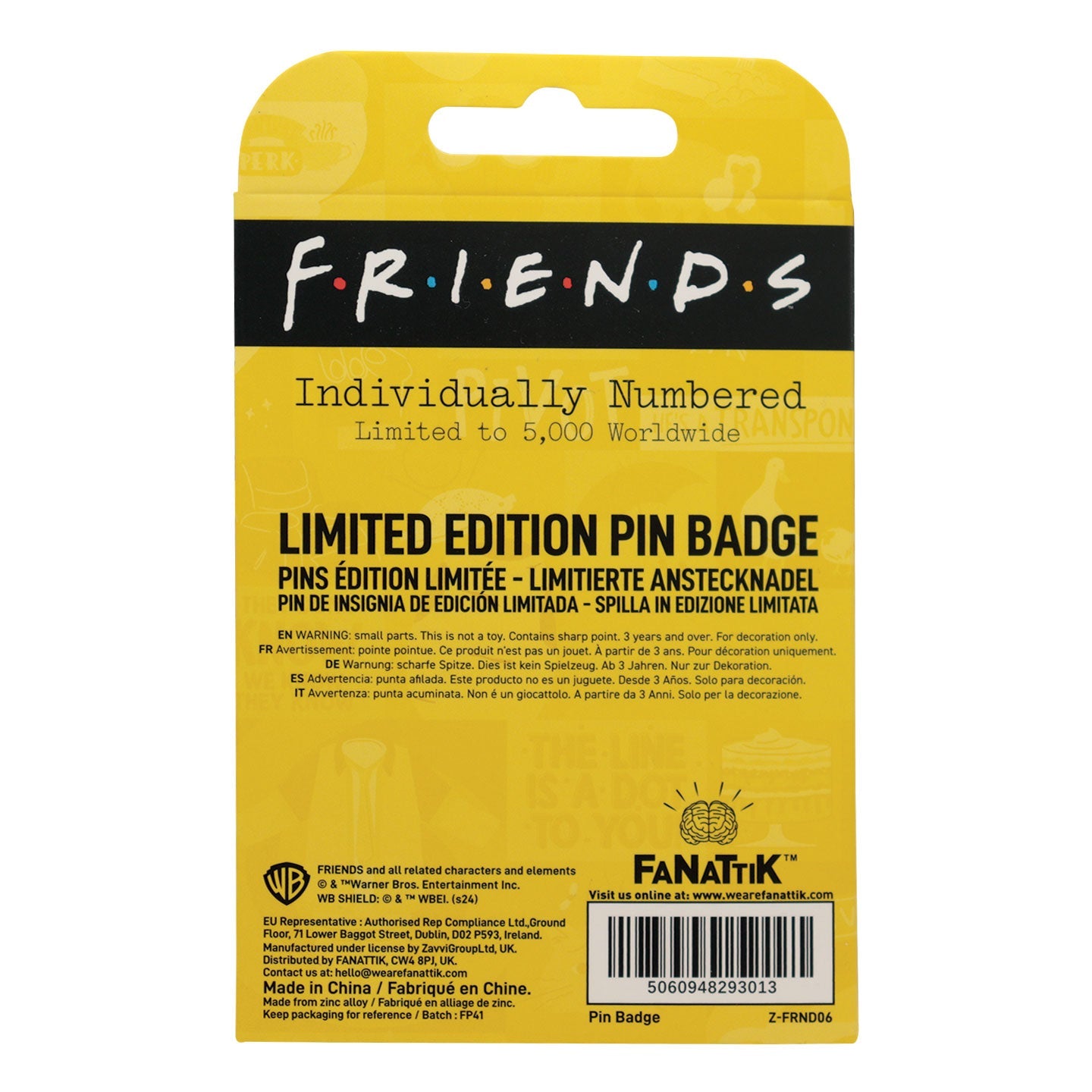 Pin's Friends - Cadre