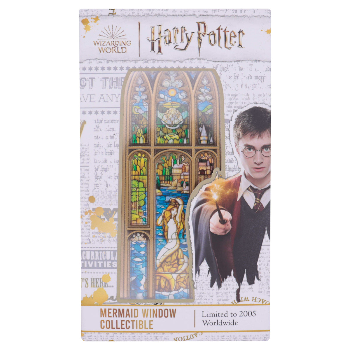 Harry Potter Collector's Ingot - Mermaid Stained Glass Window