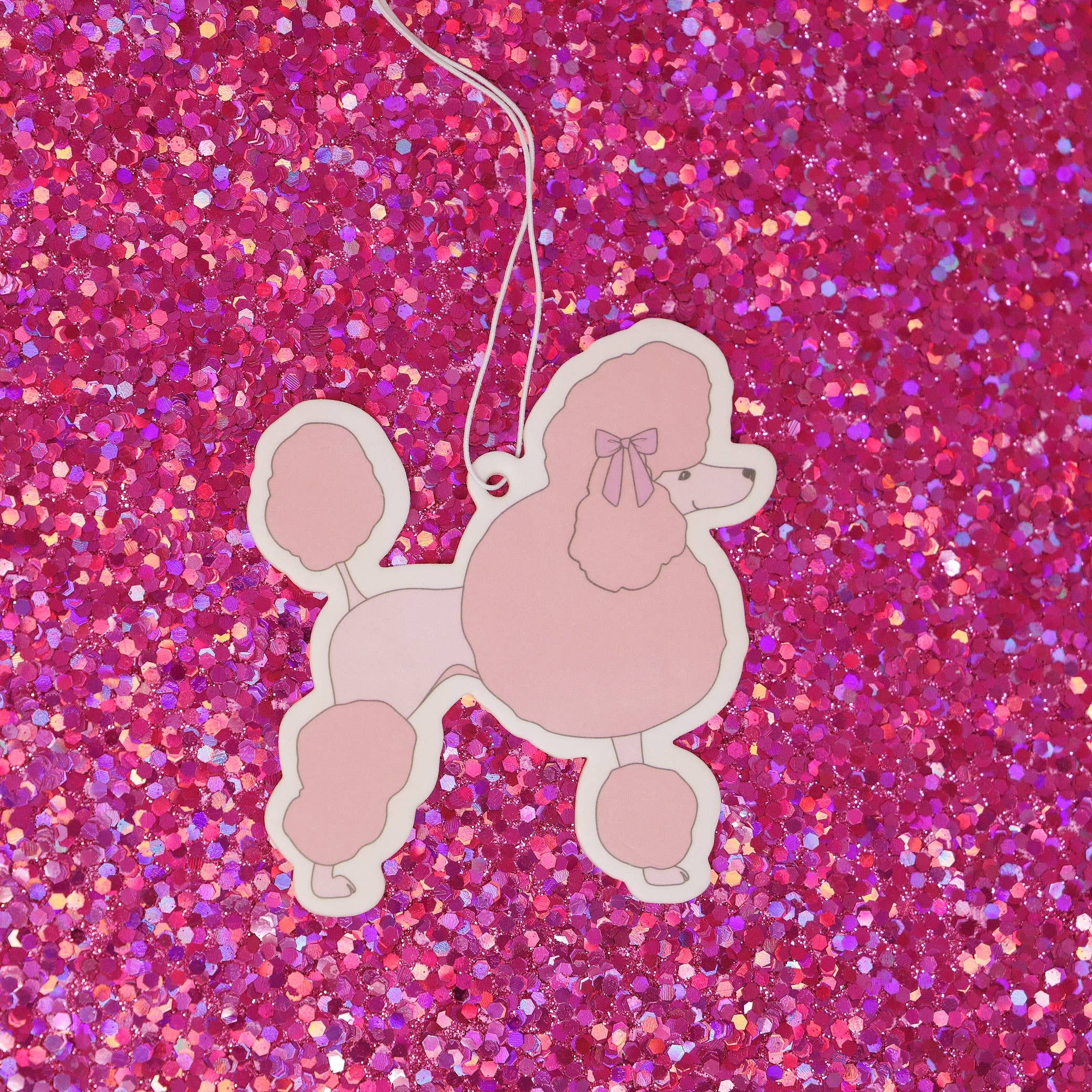 Poodle Car Air Freshener