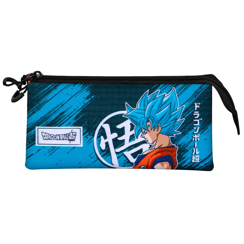Trousse Triple Dragon Ball « Saiyajin Blue »