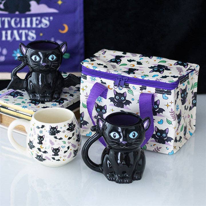 3D Cat Bat Mug