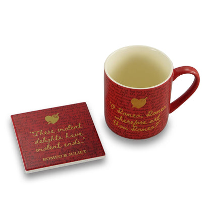 Shakespeare Romeo & Juliet Ceramic Coaster