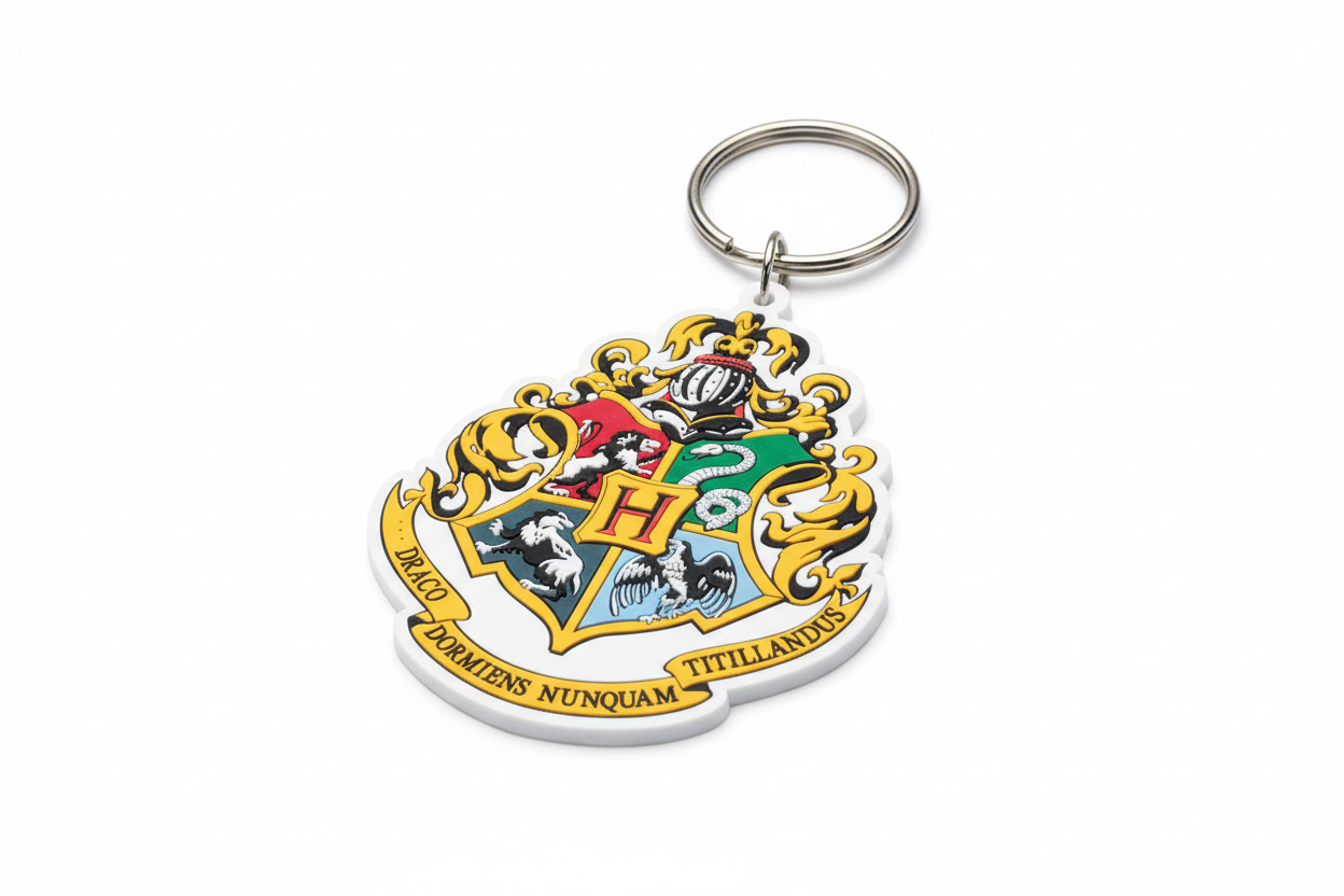 Harry Potter Keychain - Hogwarts Crest