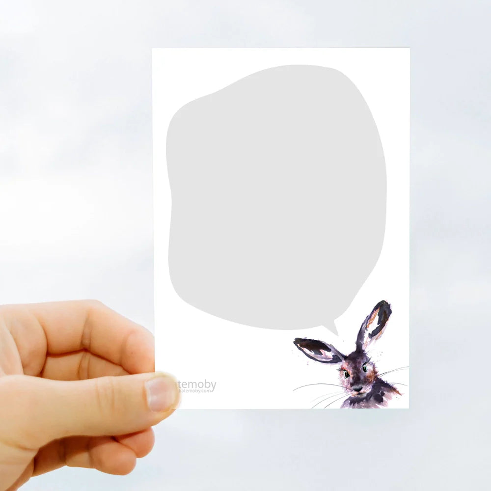 Postkarte Aquarelle Hérisson