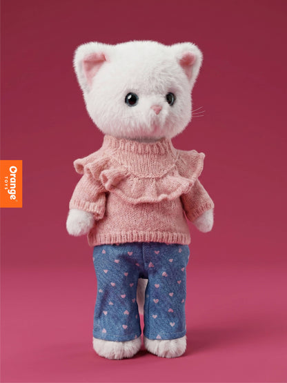 Poupée en peluche Lucky Kitty : Sweet Denim - 38 cm - 3+