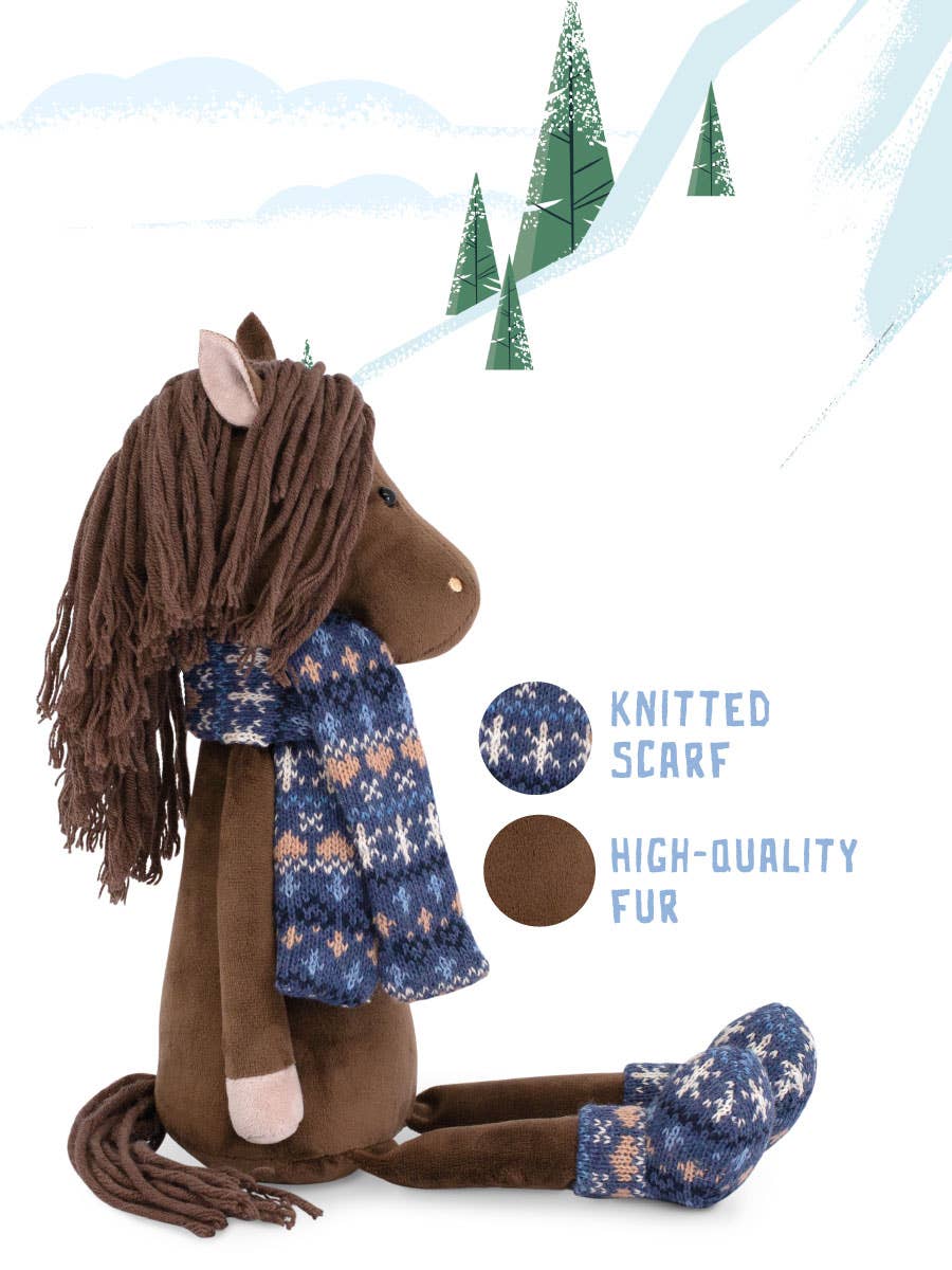 Johann the Horse Plush Toy - 25cm - 0+