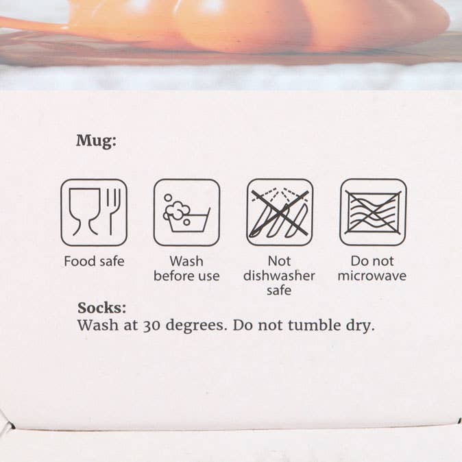 Pumpkin Mug &amp; Socks Set