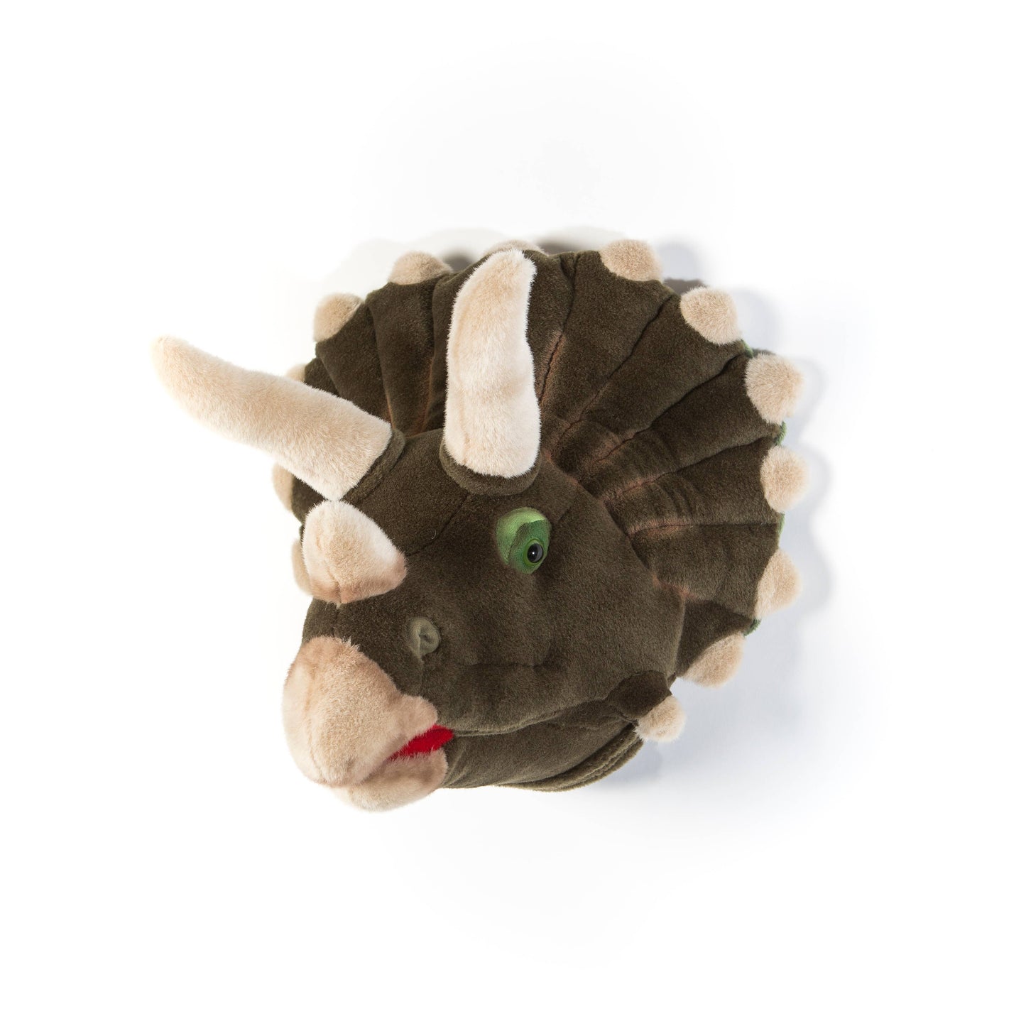 Adam the Triceratops Plush Wall Decoration