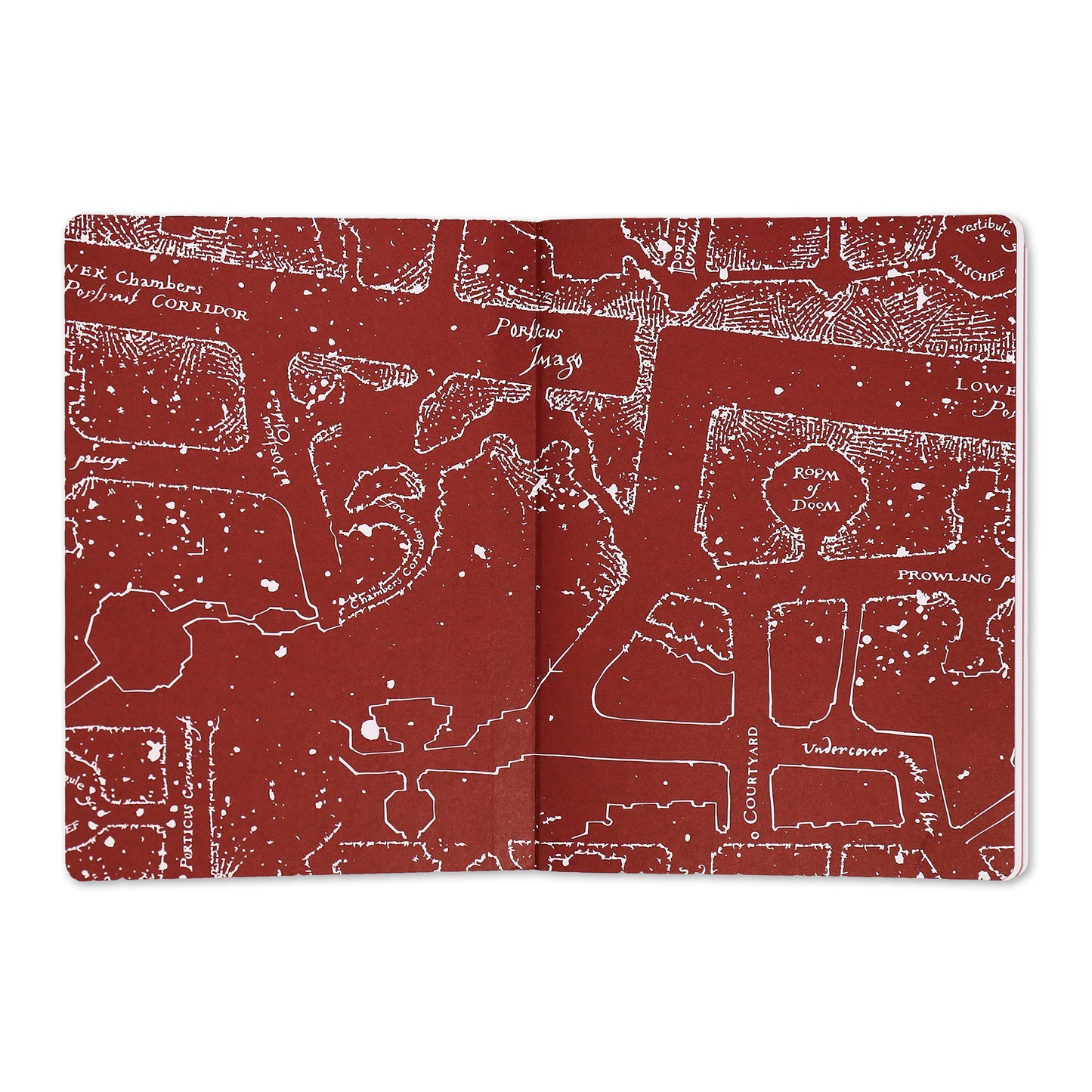 Carnet A5 souple Harry Potter - Carte du Maraudeur