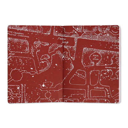 Carnet A5 souple Harry Potter - Carte du Maraudeur