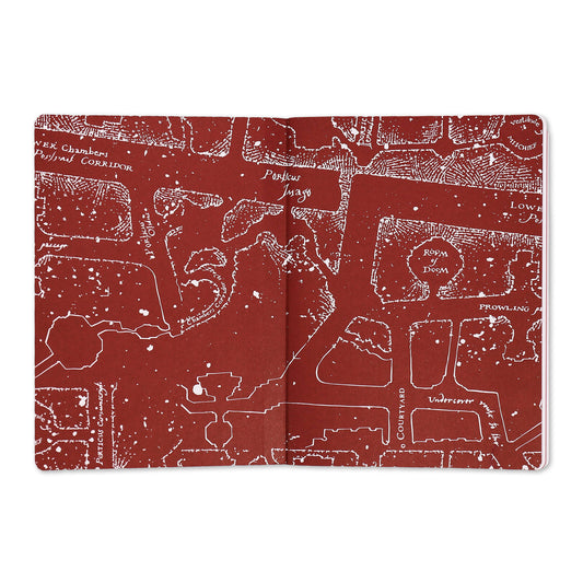 Harry Potter Marauder's Map Softcover A5 Notebook