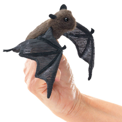 Marionnette à main Mini chauve-souris 8009/ Mini chauve-souris Folkmanis réaliste