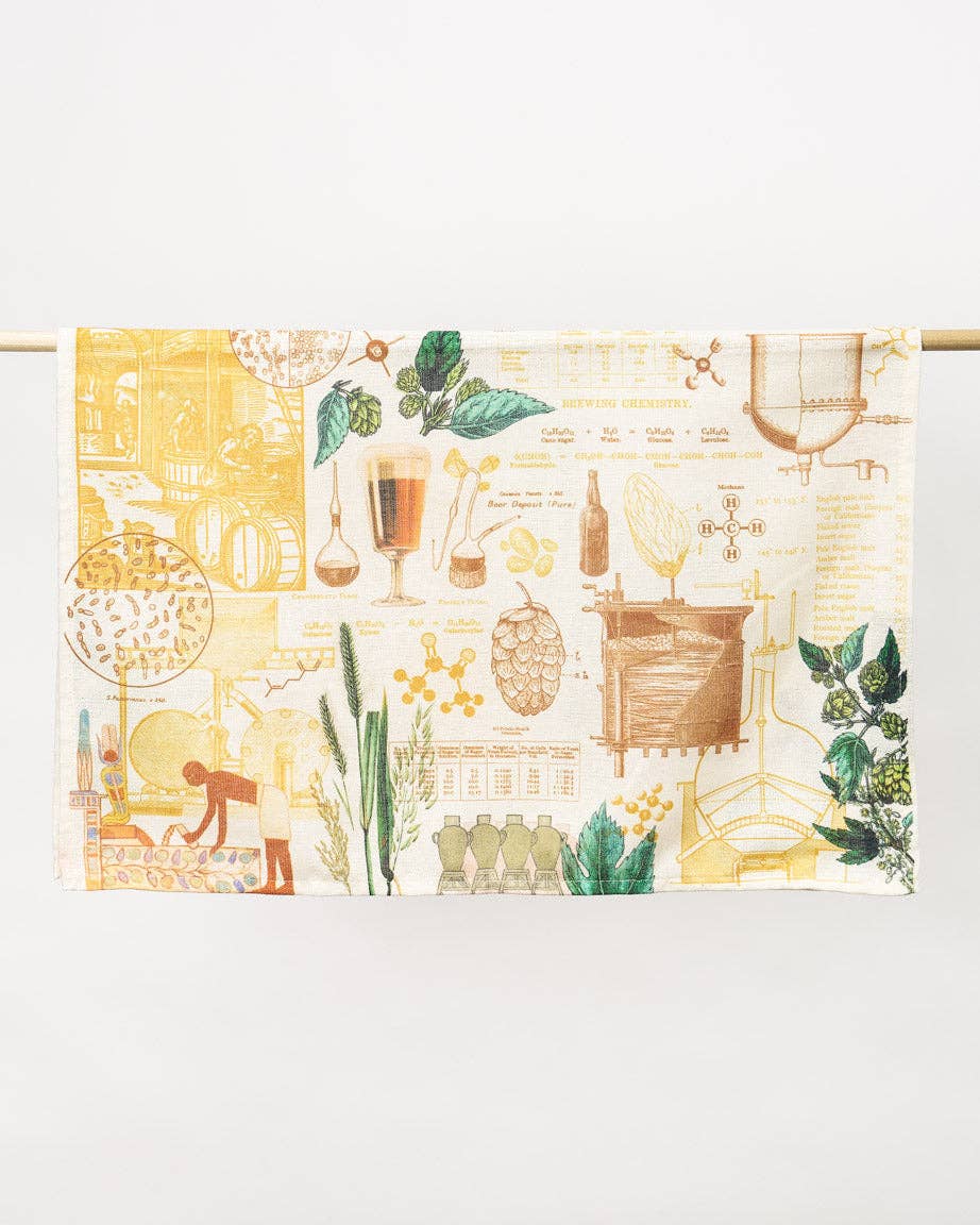 Beer Science Dishcloth