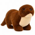 Loutre de rivière en peluche réaliste - Collection All About Nature